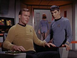 Kirk and Mr. Spock
