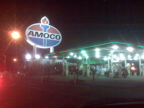 gas station BP amoco